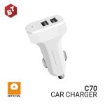 Đầu Sạc Điện Thoại Trên Ô Tô Chính Hãng C70