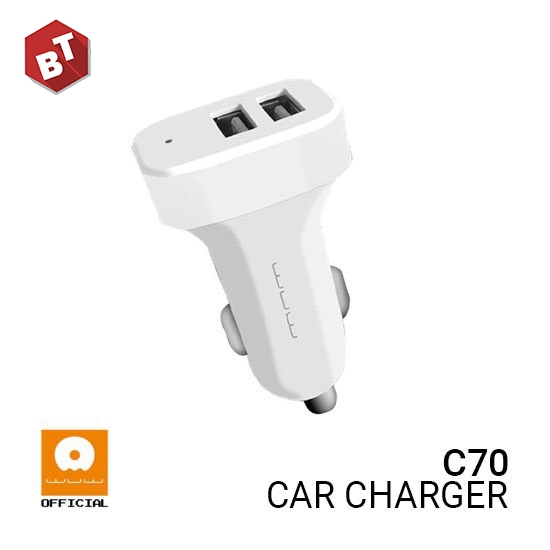 Đầu Sạc Điện Thoại Trên Ô Tô Chính Hãng C70