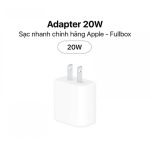 Adapter Sạc Type C 20W dùng cho iPhone/iPad Apple
