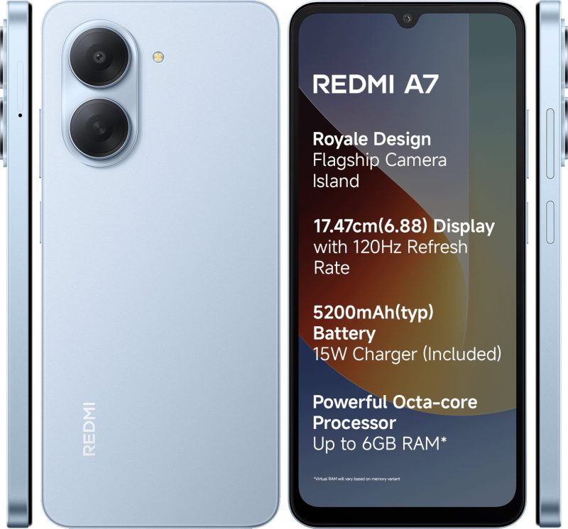 Điện Thoại Redmi A07 PRO 4/128GB Mới Bảo Hành 12 Tháng
